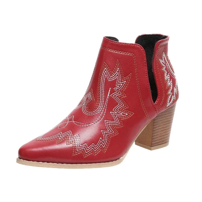 Viola - Cowboy-Stiefel mit Absatz im Stil authentisch mit klarer Form