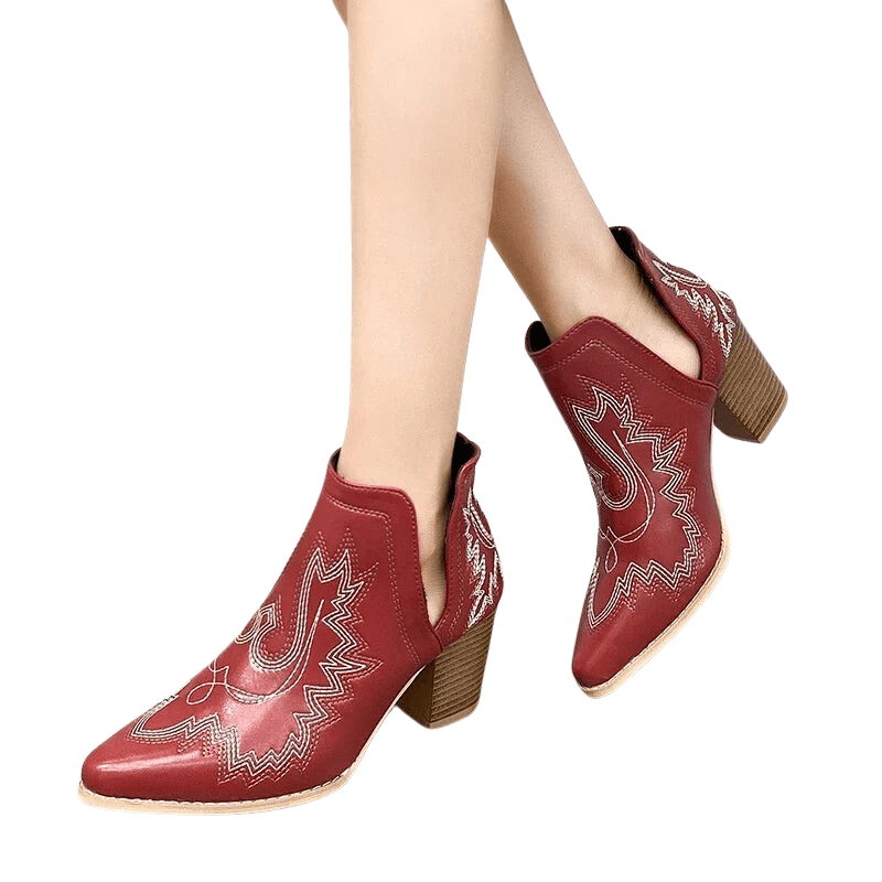 Viola - Cowboy-Stiefel mit Absatz im Stil authentisch mit klarer Form