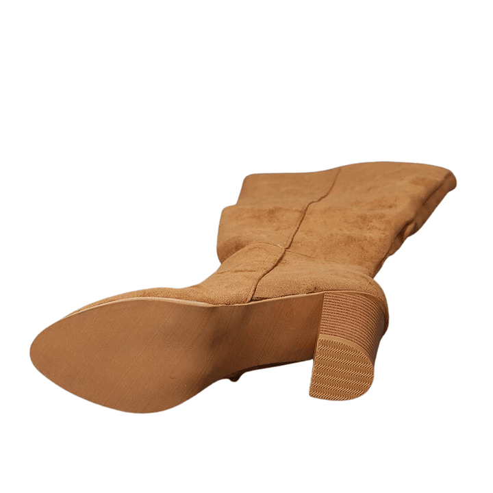 Tanja - Cowboy-Stiefel mit Absatz im Stil authentisch mit Spitze elegant