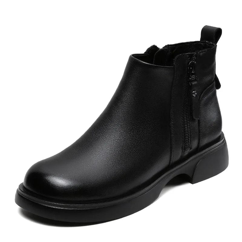 Ava - Stiefeletten Western mit Reißverschluss mit Auftritt markant