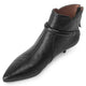 Selina - Stiefeletten Western mit Reißverschluss und Absatz mit Linie streckend