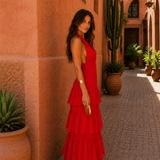 Johanna - Manila Kleid in Rot