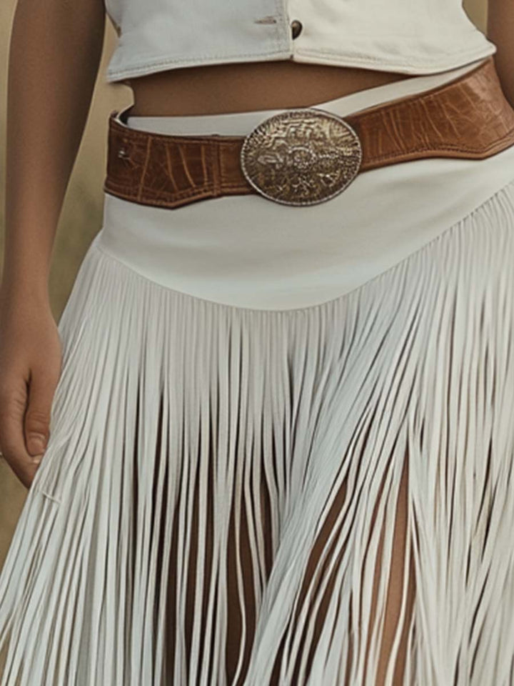 Alva - Gürtel Boho Western mit Detail raffiniert