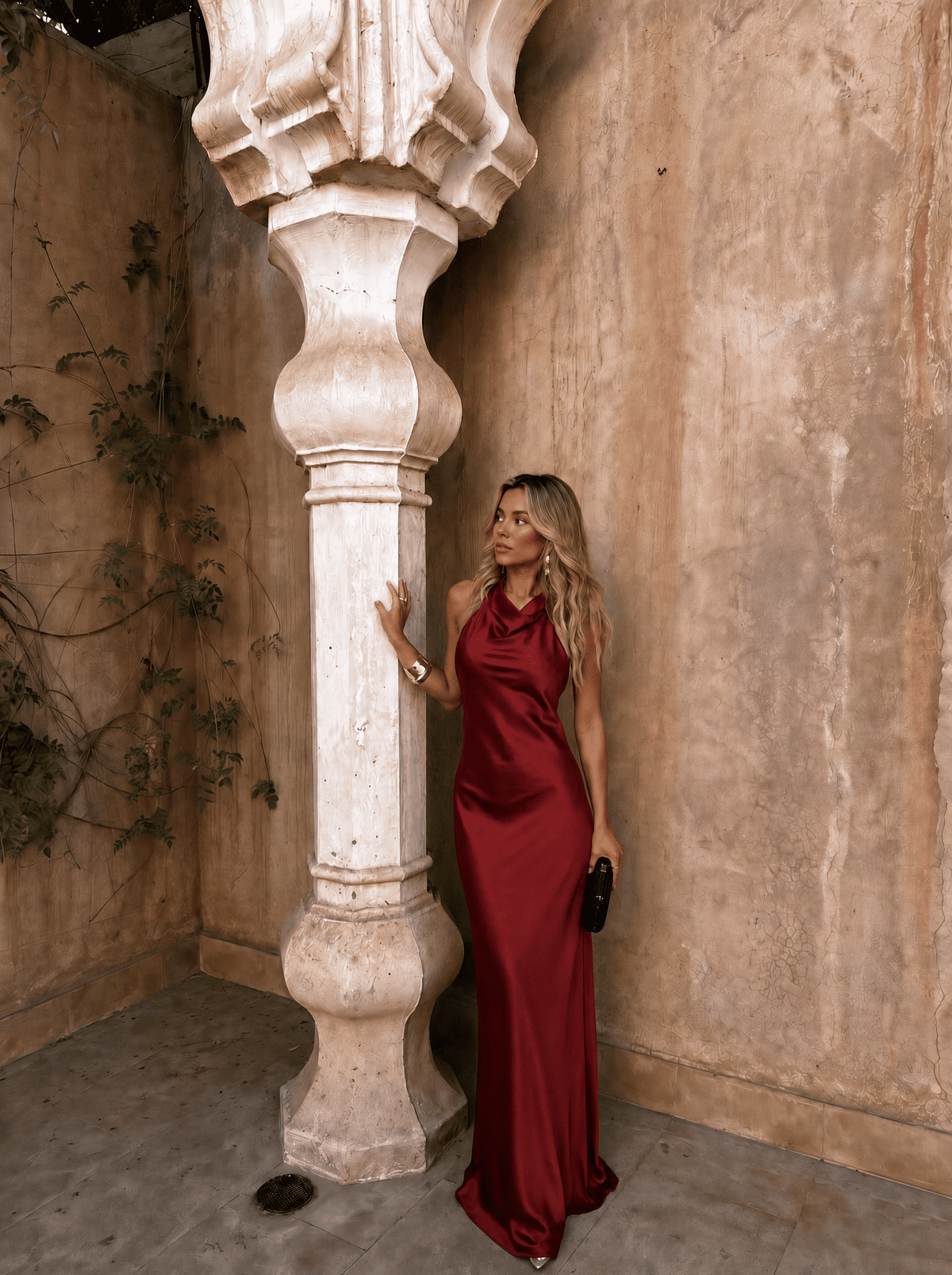 Hannah - Riad Kleid mit eleganter Linienführung