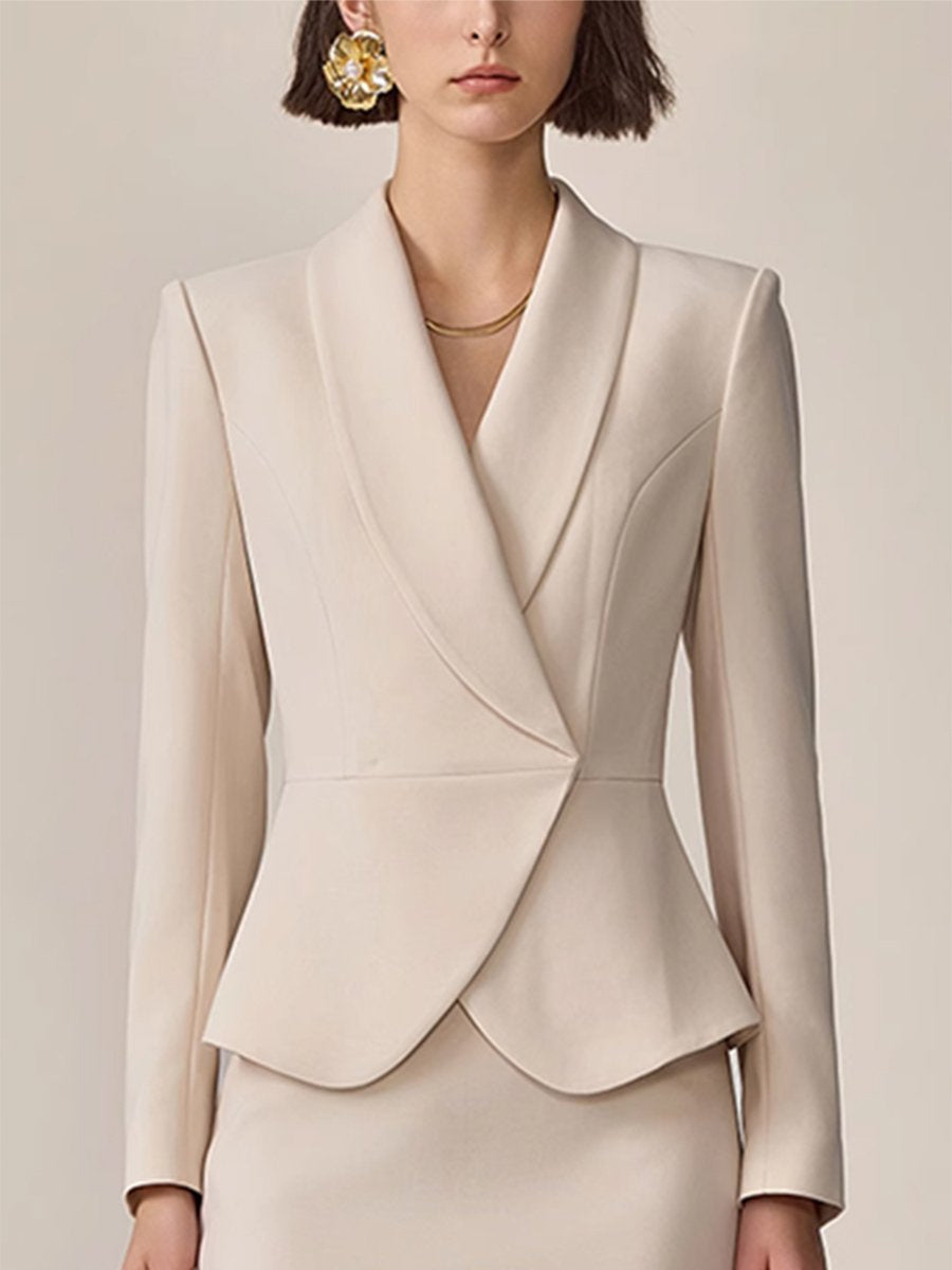 Melitta - Elegantes Hosen-Ensemble mit Kragen