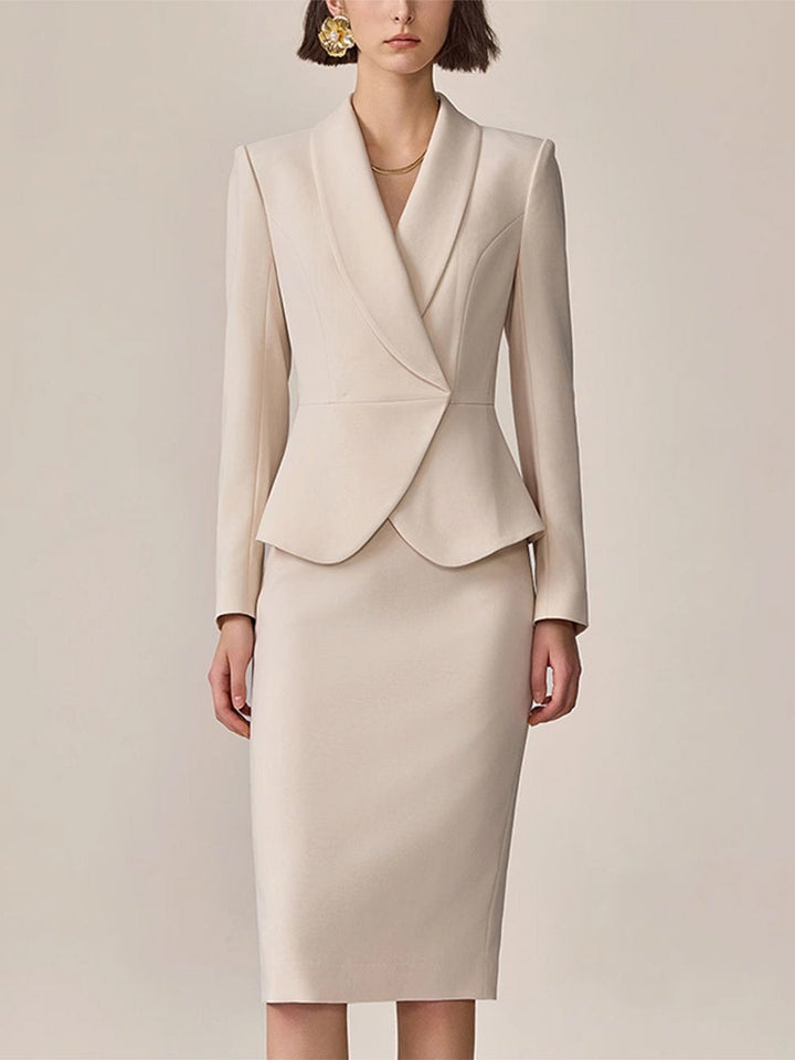 Melitta - Elegantes Hosen-Ensemble mit Kragen