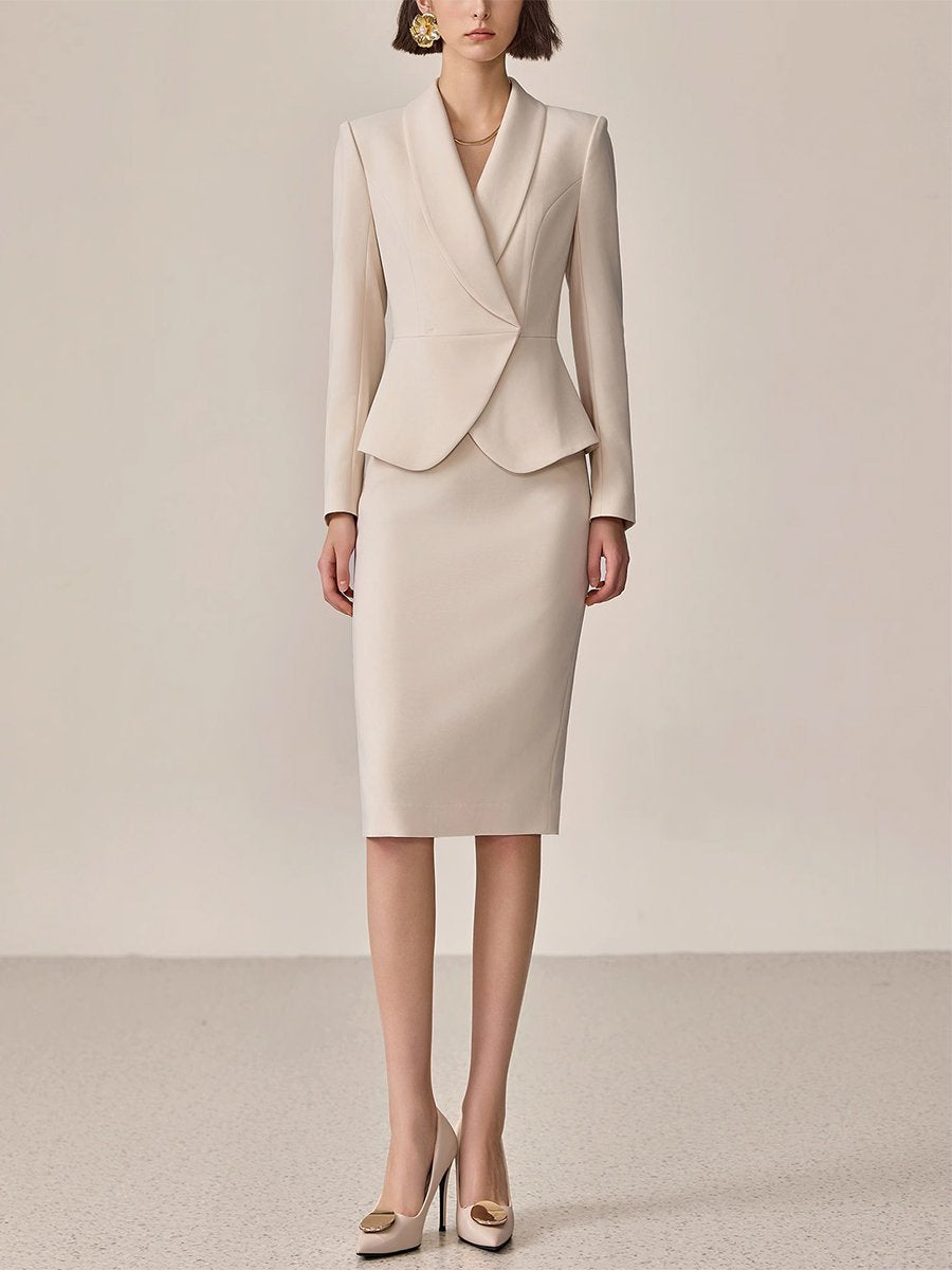 Melitta - Elegantes Hosen-Ensemble mit Kragen