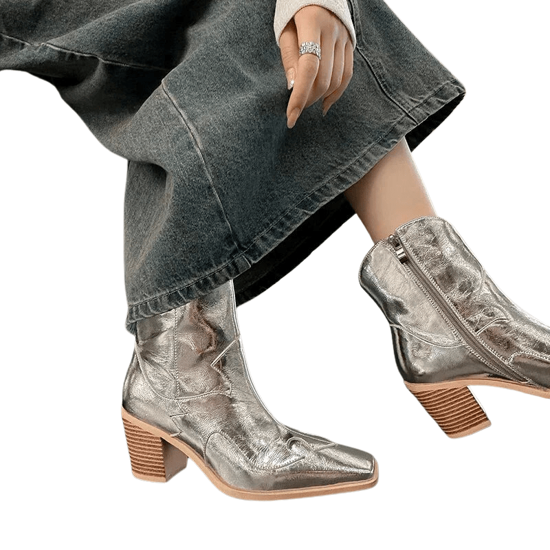 Carlotta - Cowboy-Stiefel mit Absatz und Charakter markant